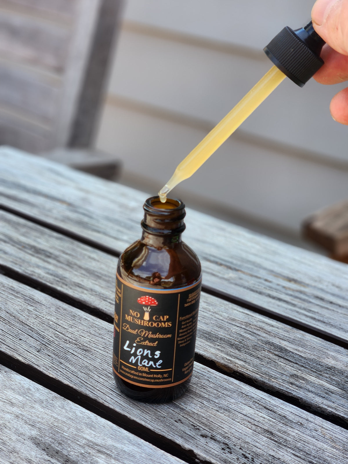 Lions Mane Dual Extract- 2oz
