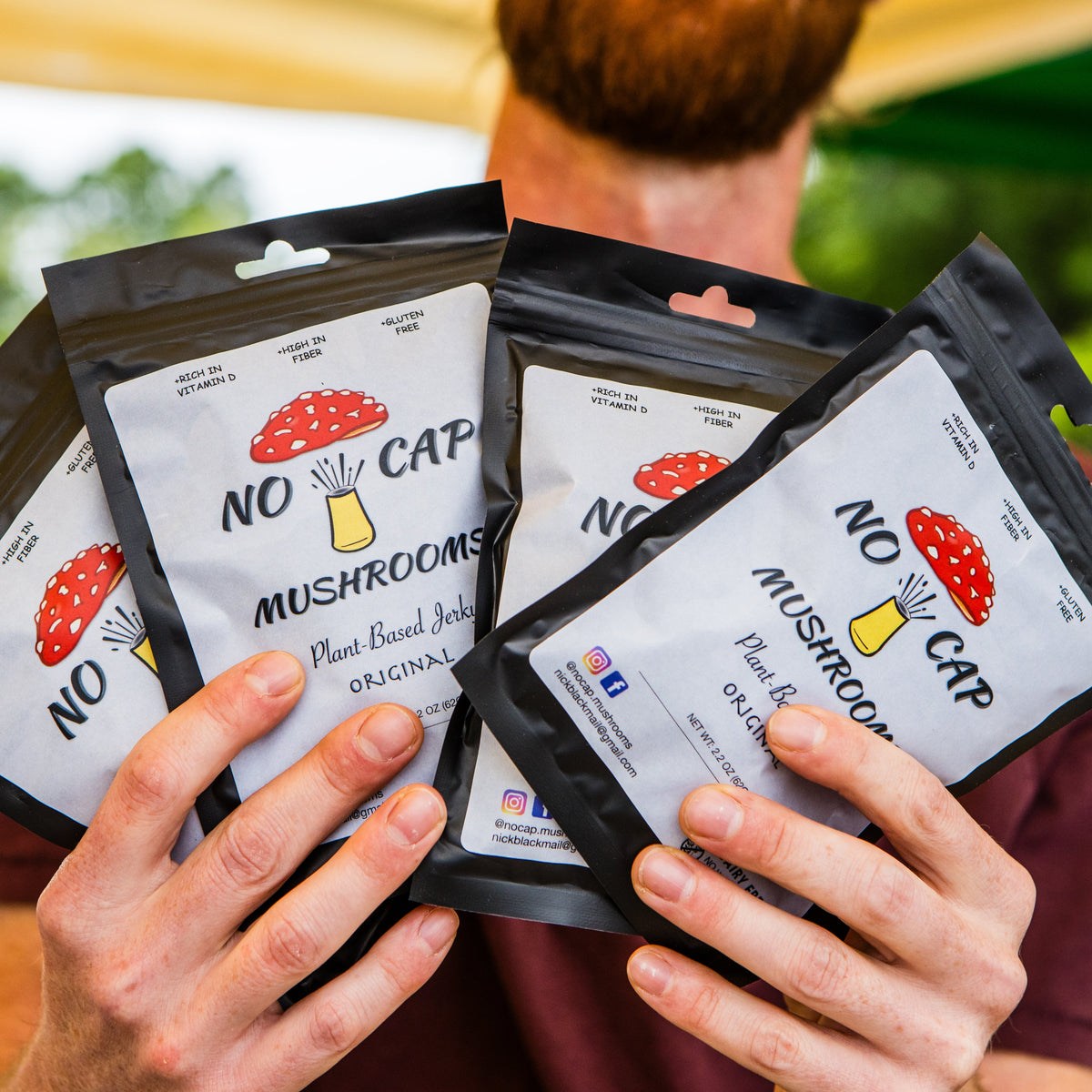 NoCap's Mushroom Jerky