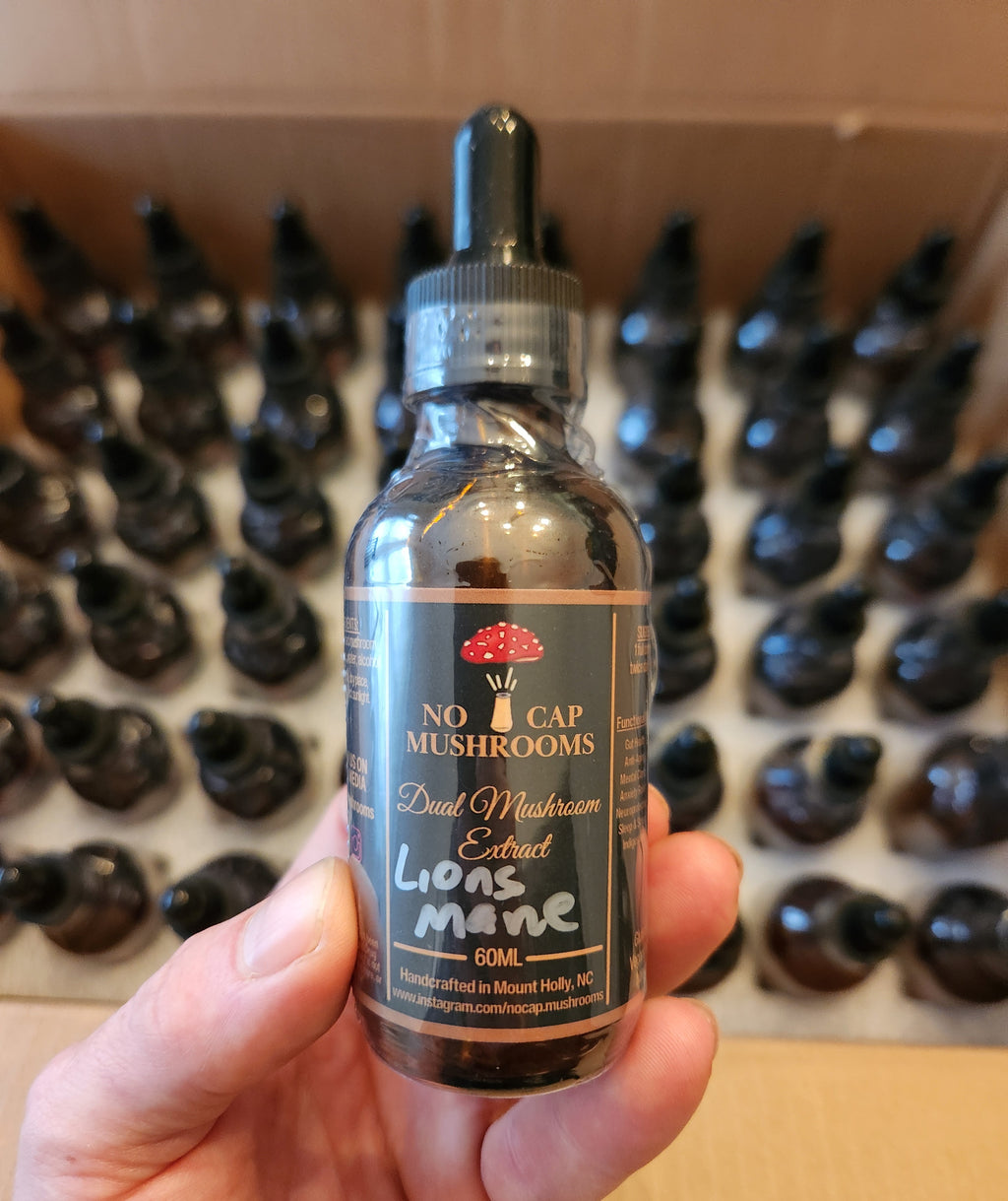 Lions Mane Dual Extract- 2oz
